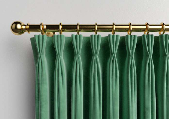 Ultra Luxe Velvet, Jade - Made to Measure Curtains - Image 11